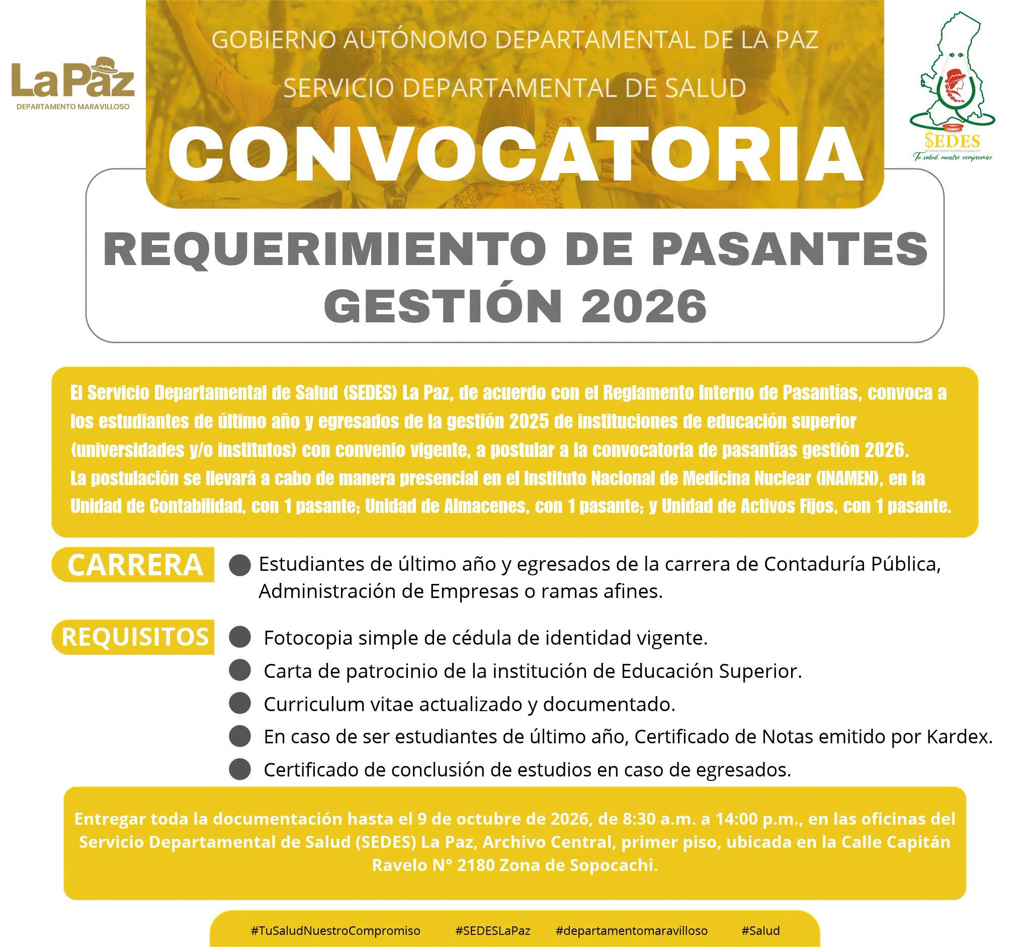 CONVOCATORIA
